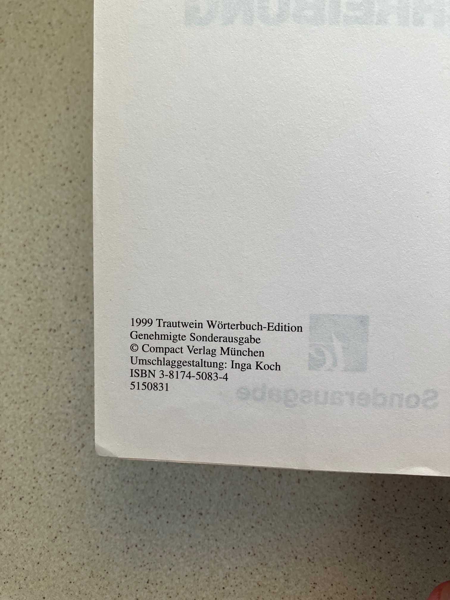Słownik niemiecki Grosswörterbuch Neue Deutsche Rechtschreibung