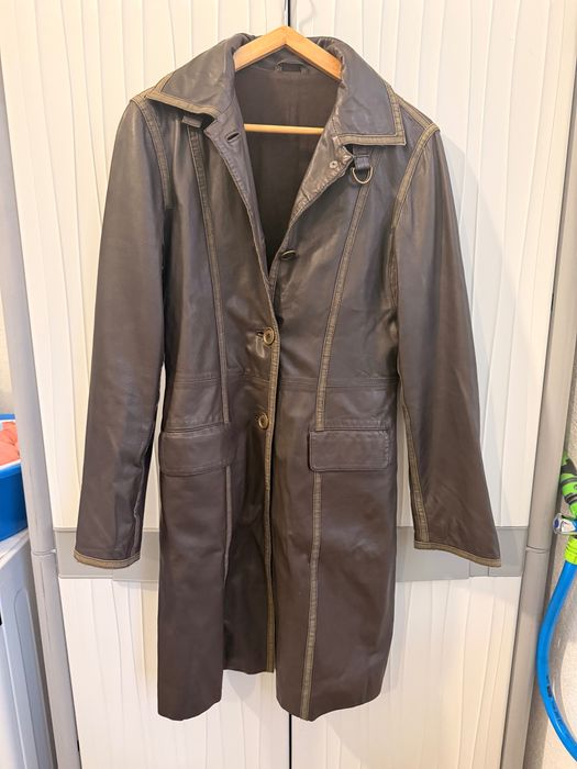 Casaco de pele Castanho, S, como novo