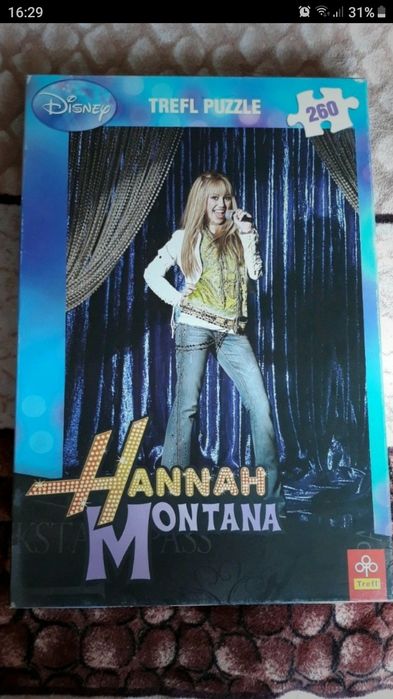 Puzzle Hannah Montana Disney trefl 260 sztuk kompletne