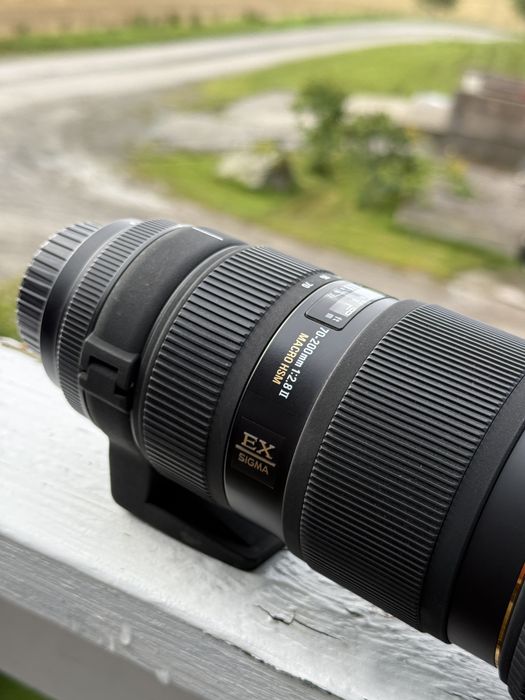 Sigma 70-200 mm 1:2.8 II Macro HSM EX Nikon