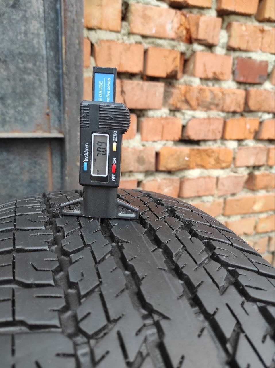 Dunlop Grandtrek AT25 265/60r18 22год 6,5-7мм M+S Привезен из Германии
