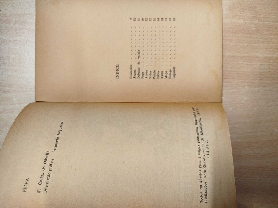 Micropaisagem - Carlos de Oliveira