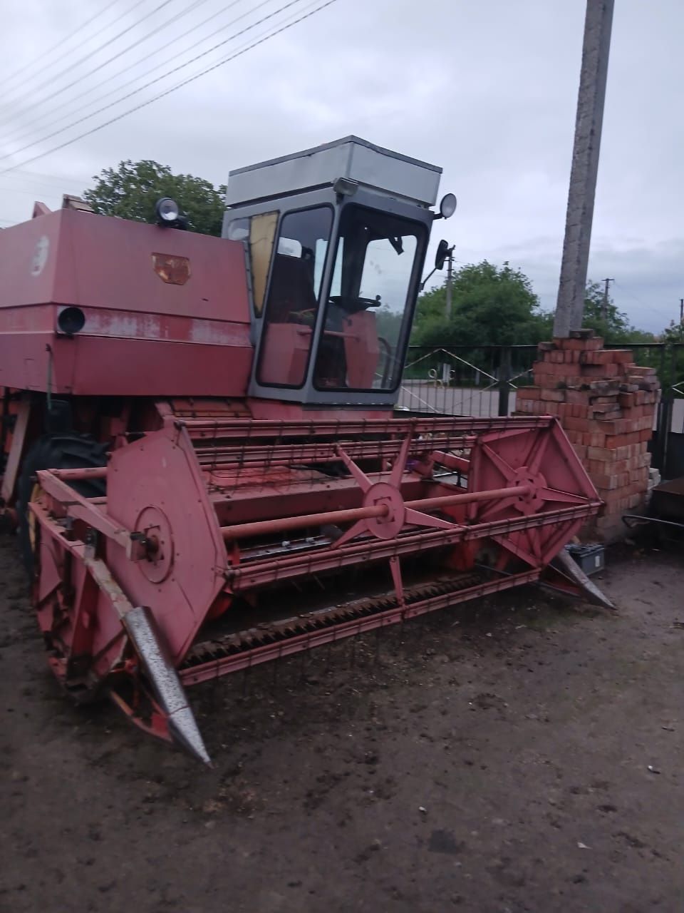 Комбайн massey 187