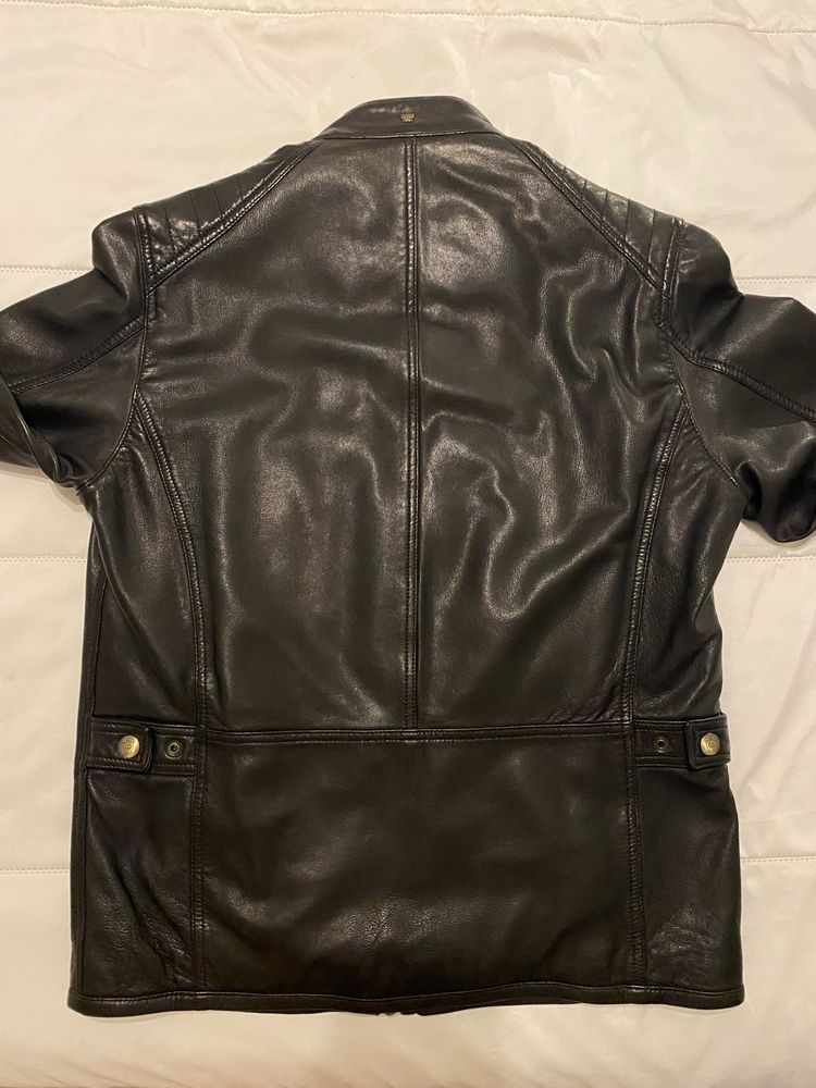 Casaco pele Massimo Dutti