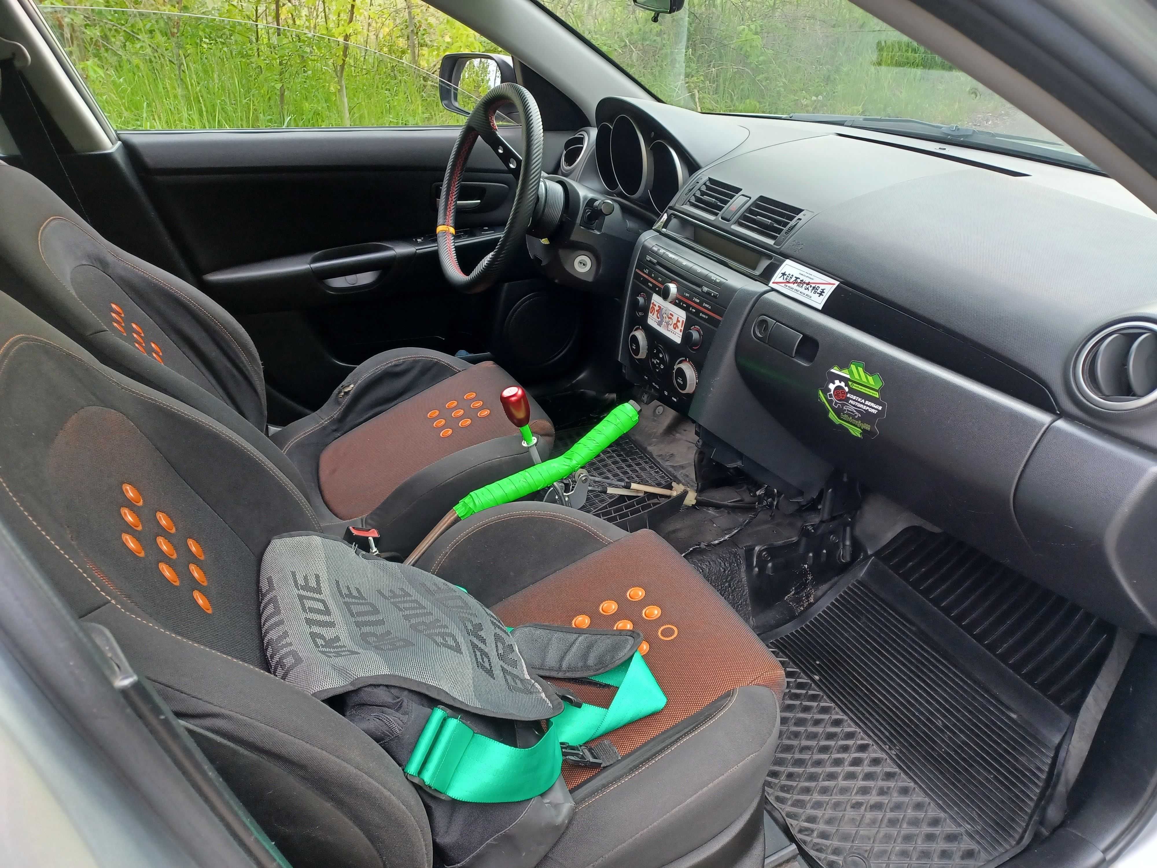Mazda 3 kjs, trackday, supersprint