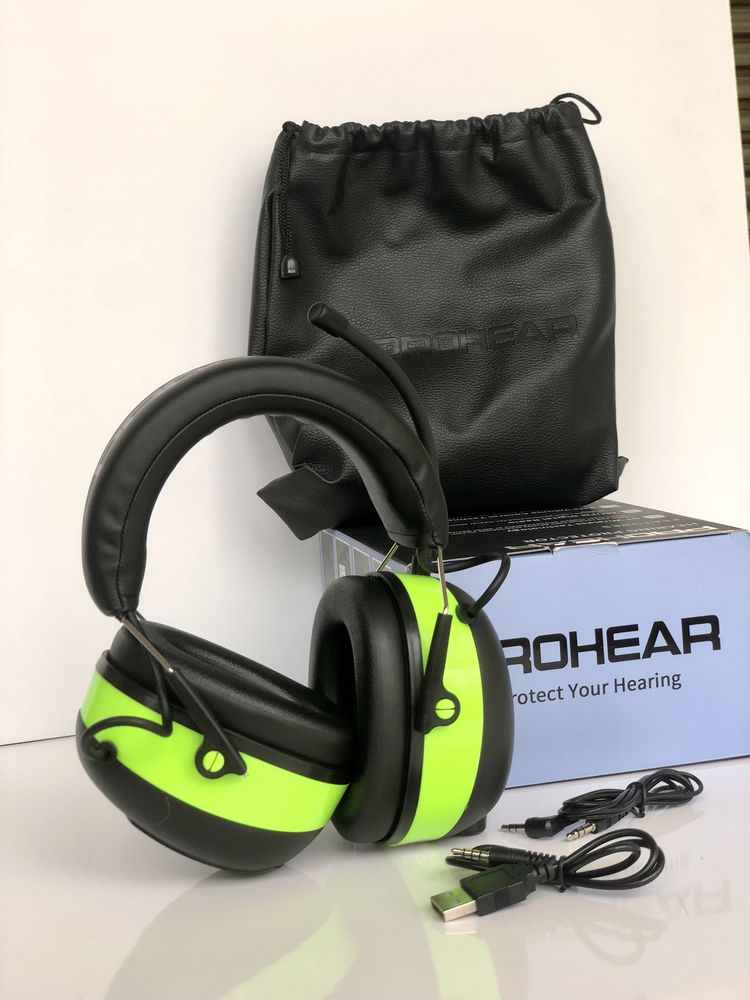 Тактичні навушники захист слуху PROHEAR EM-033 BT AM FM Радіонавушники