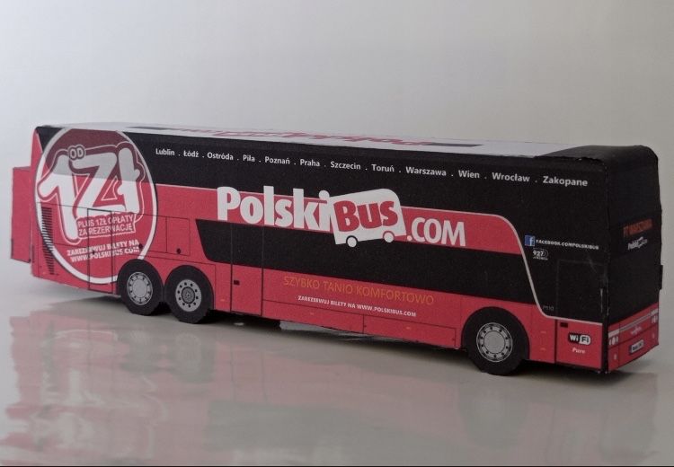 Model autobusu PolskiBus