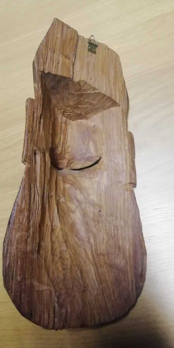 Cara Africana de madeira