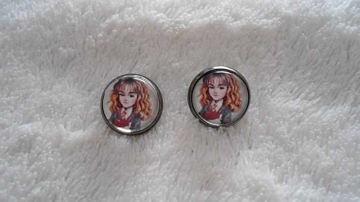 Kolczyki Harry Potter Hermiona