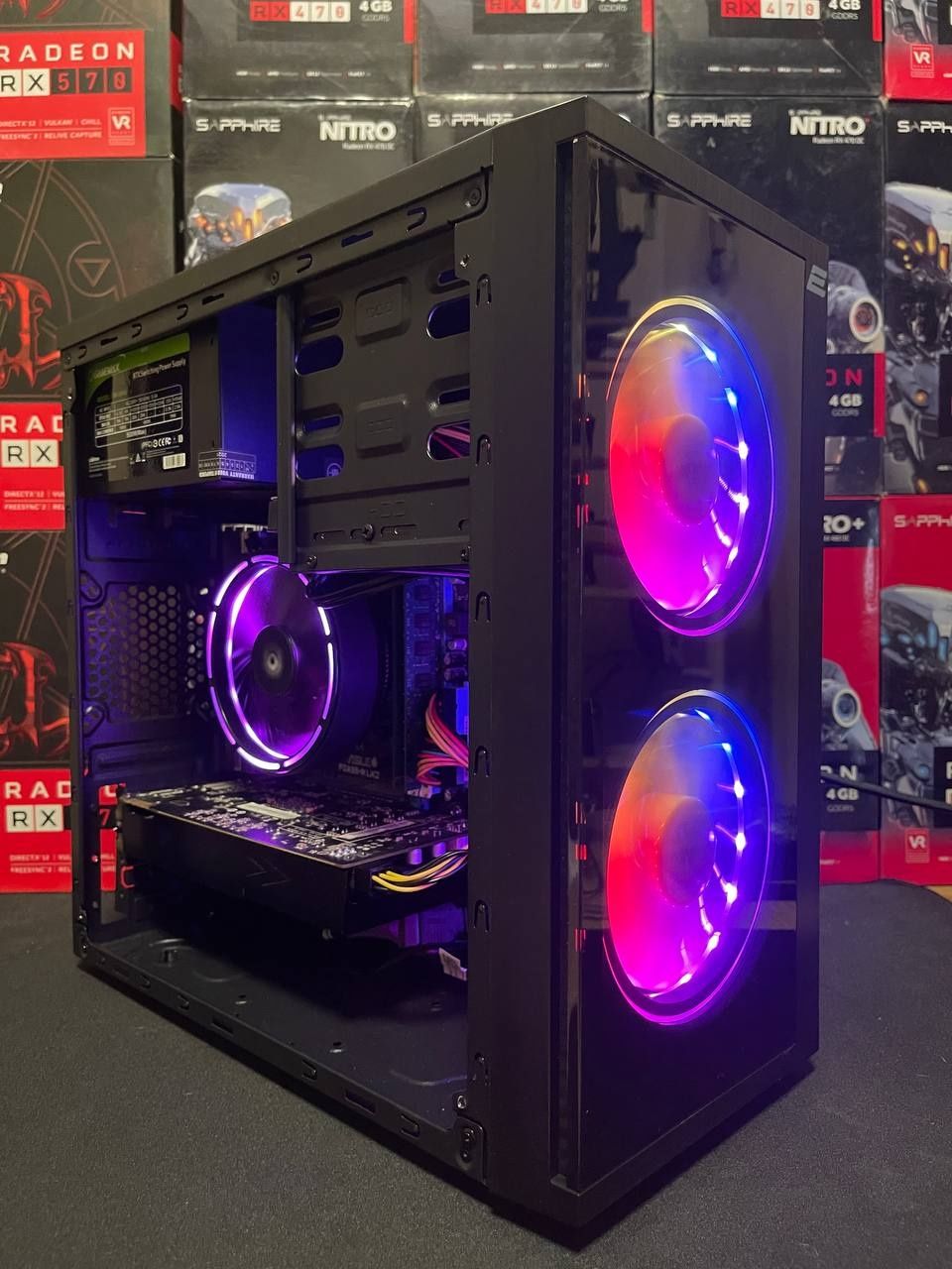 Ігровий i5-6400/RX 470/8gb/120GB SSD/500GB HDD Игровой компьютер