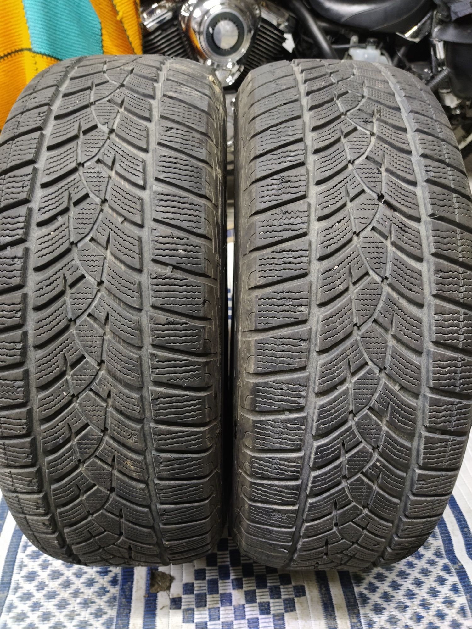 2 Opony zimowe 235/60r18 GOODYEAR 6mm