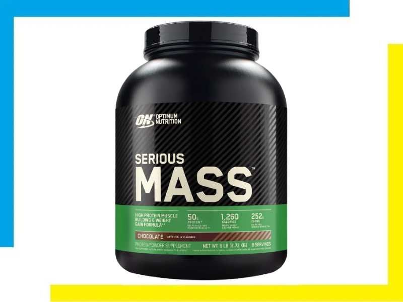 США • ГЕЙНЕР Serious Mass Optimum Nutrition 2720 г • ОРИГІНАЛ