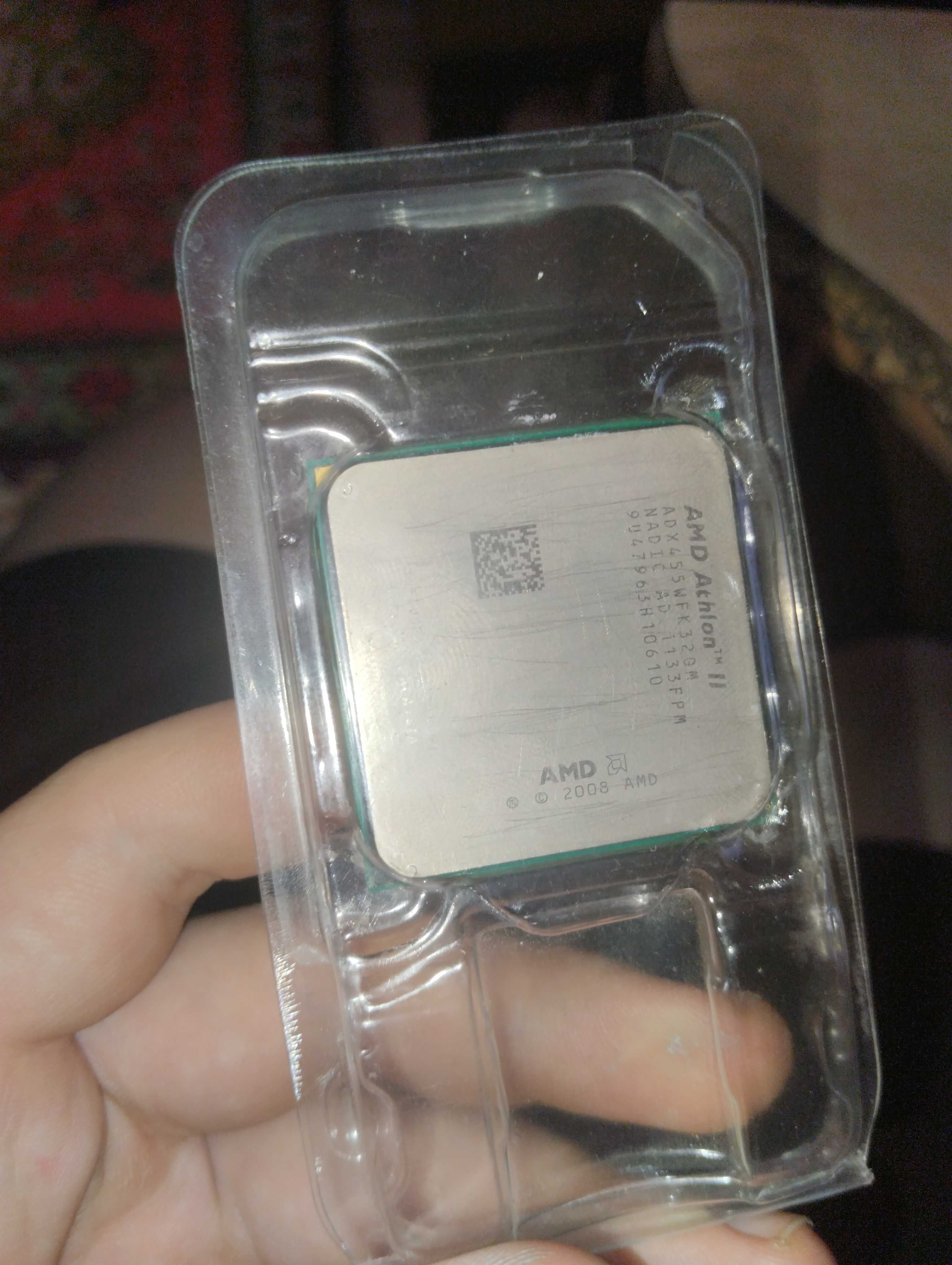Процеcор AMD Athlon ii x3 455 3.3 GHz. 3 ядра/3 потока. Soket AM3.
