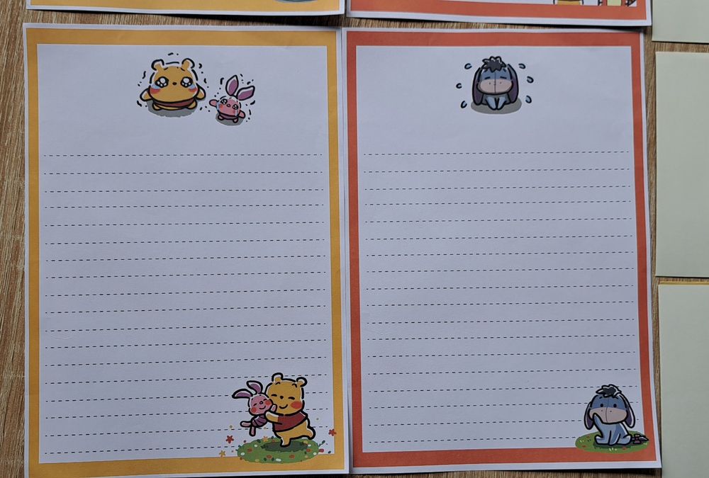 Zestaw papeterii Kubuś Puchatek