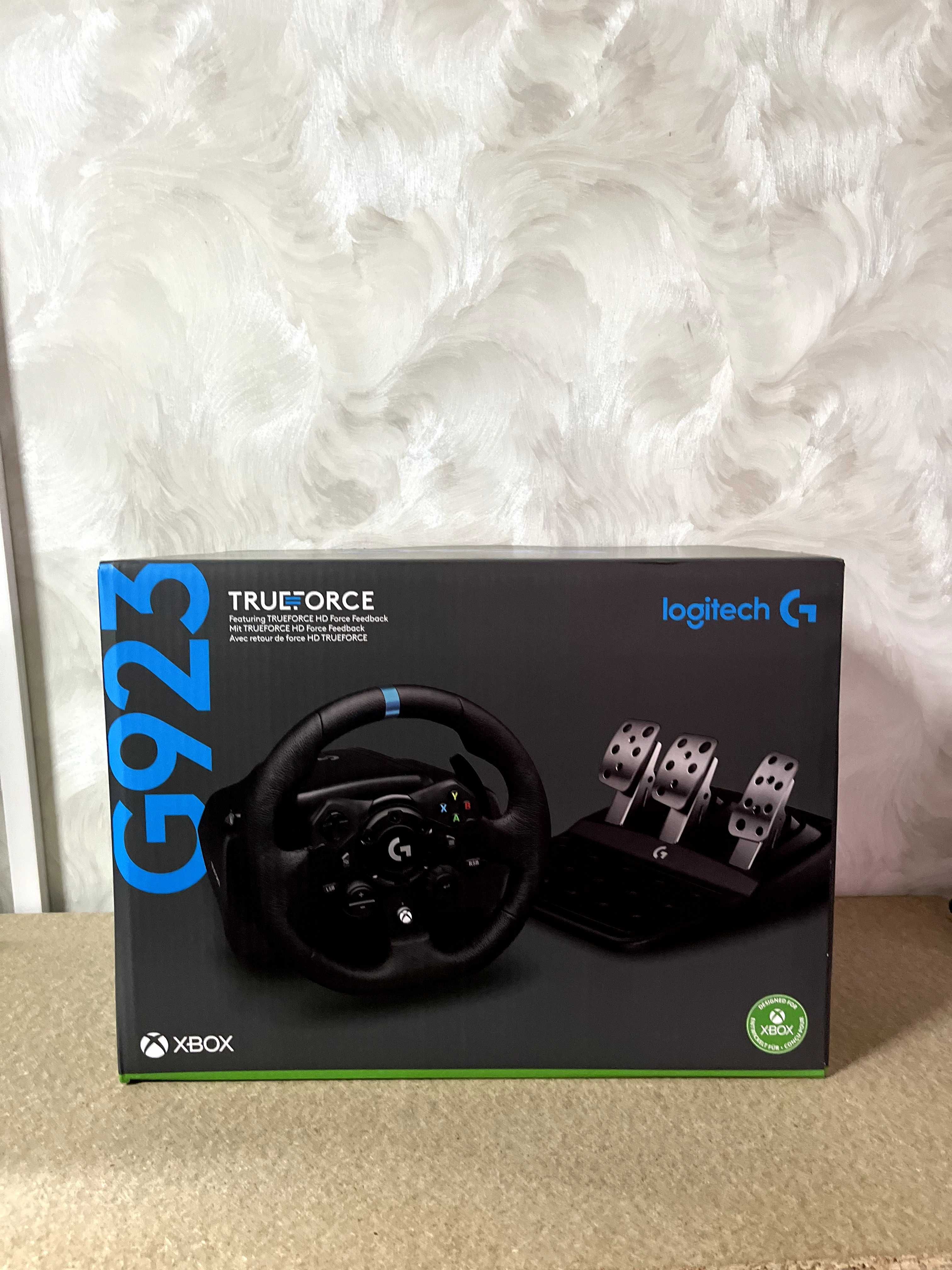 Комплект (кермо, педалі) Logitech G923 Xbox One/PC (941-000158) Нові