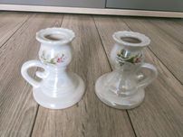 Świeczniki z porcelany