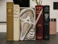 Декоративна поличка для книг book nook жахи фентезі Фредді Гендальф