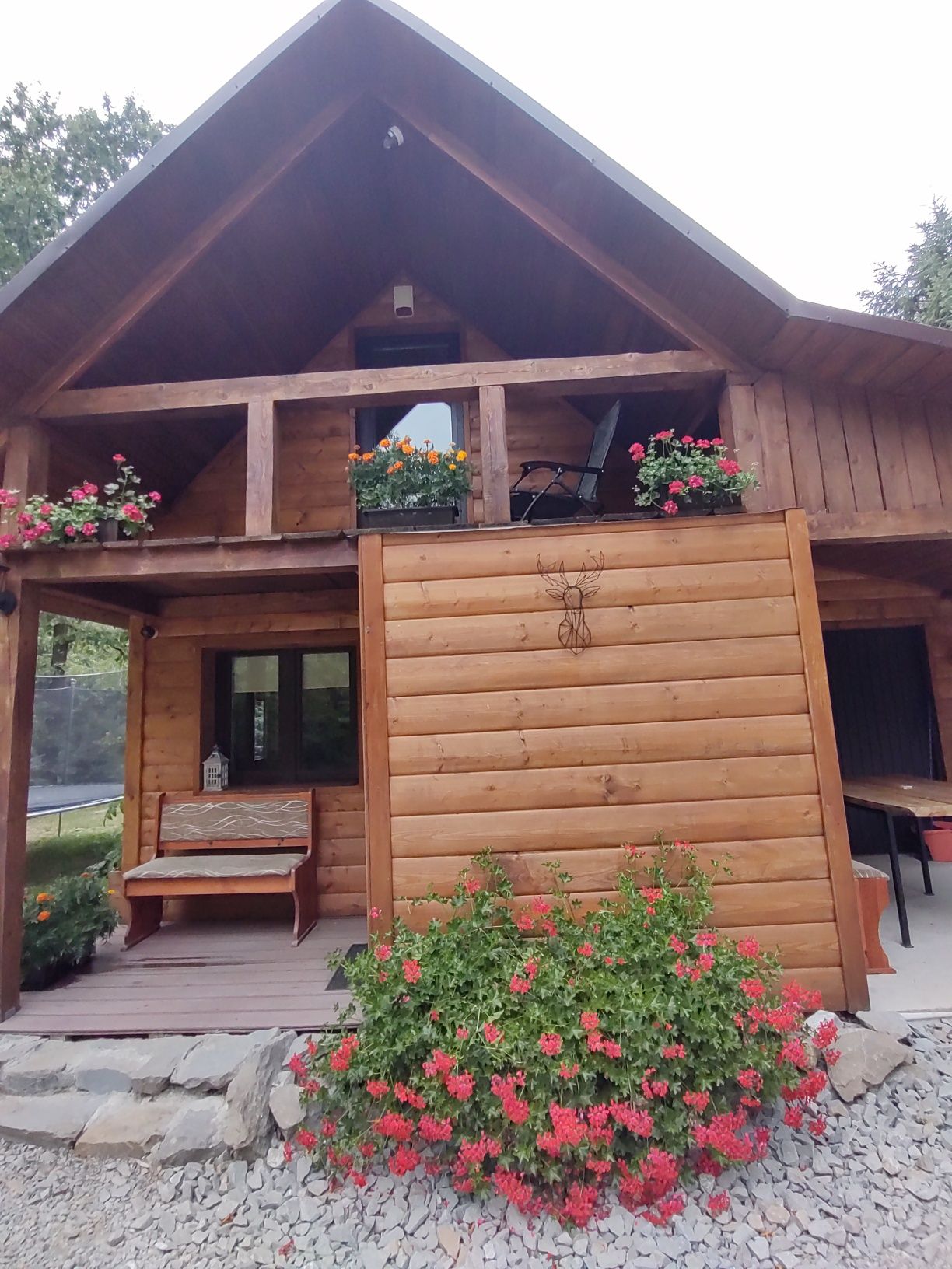 Domek z basenem jacuzzi i sauną