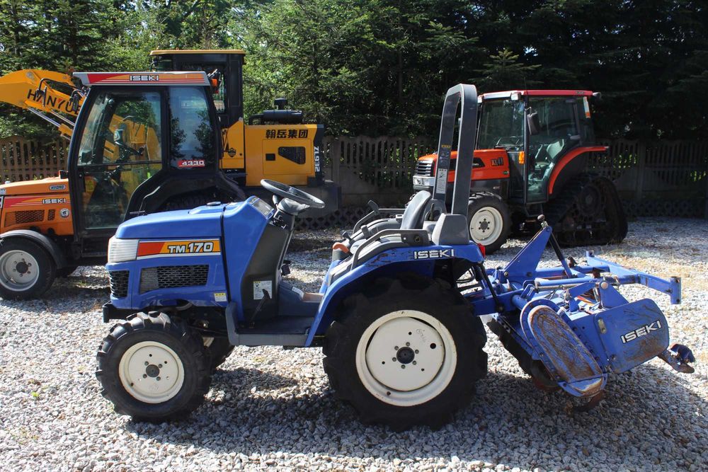 Traktor ISEKI TM170+Glebogryzarka Transport PL & EU |KM Traktorki