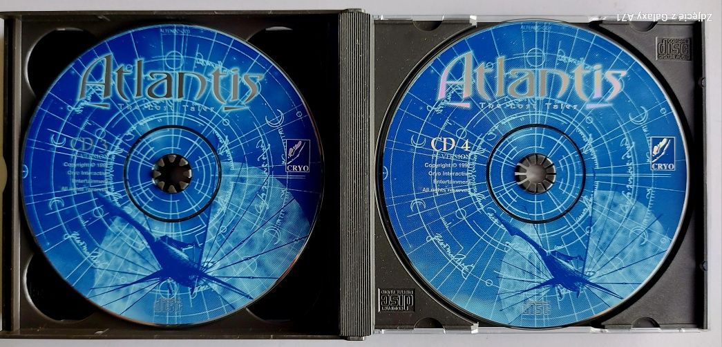 PC Version Atlantis 4CD 1997r