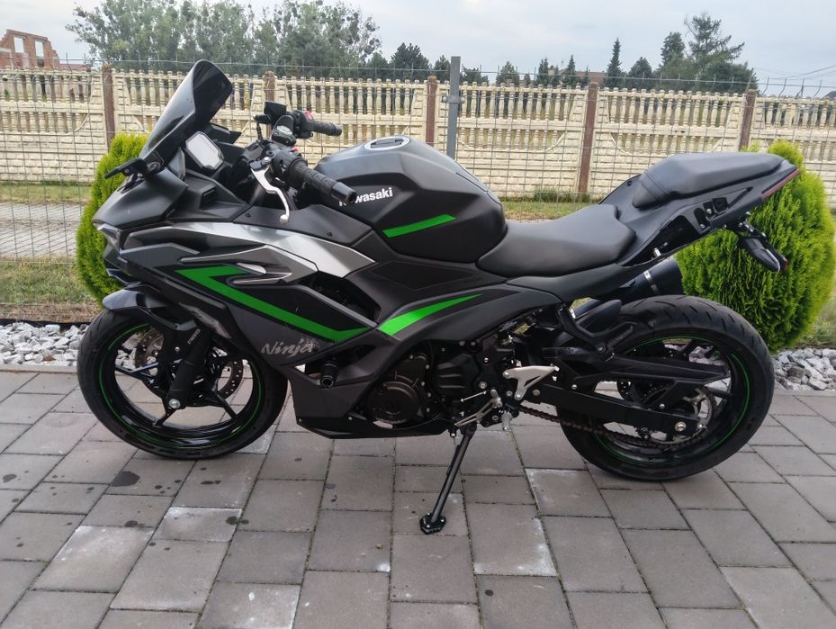 Kawasaki ninja 500 Arrow nówka niski przebieg a2 2024 transport
