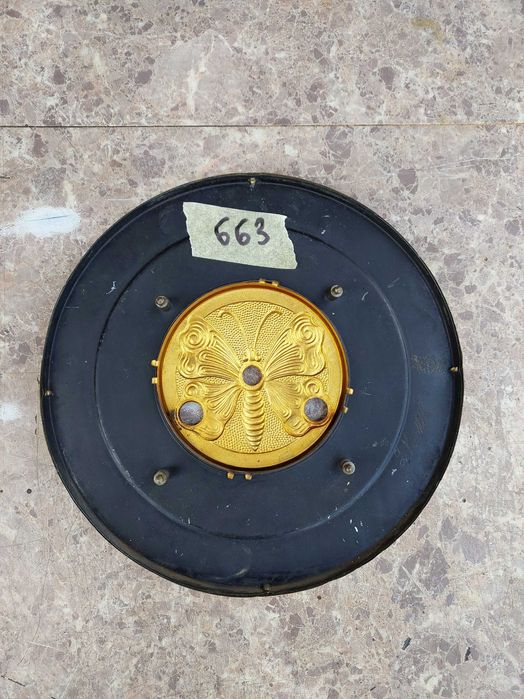 663 Tarcza starego zegara ściennego ślązaka 18,5cm 56,5/32