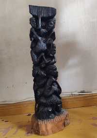 Figura z hebanu, wys 66cm