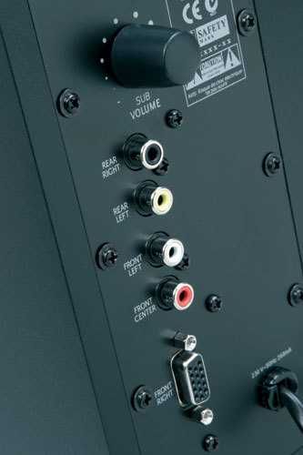 Colunas Logitech X-530 + Subwoolfer