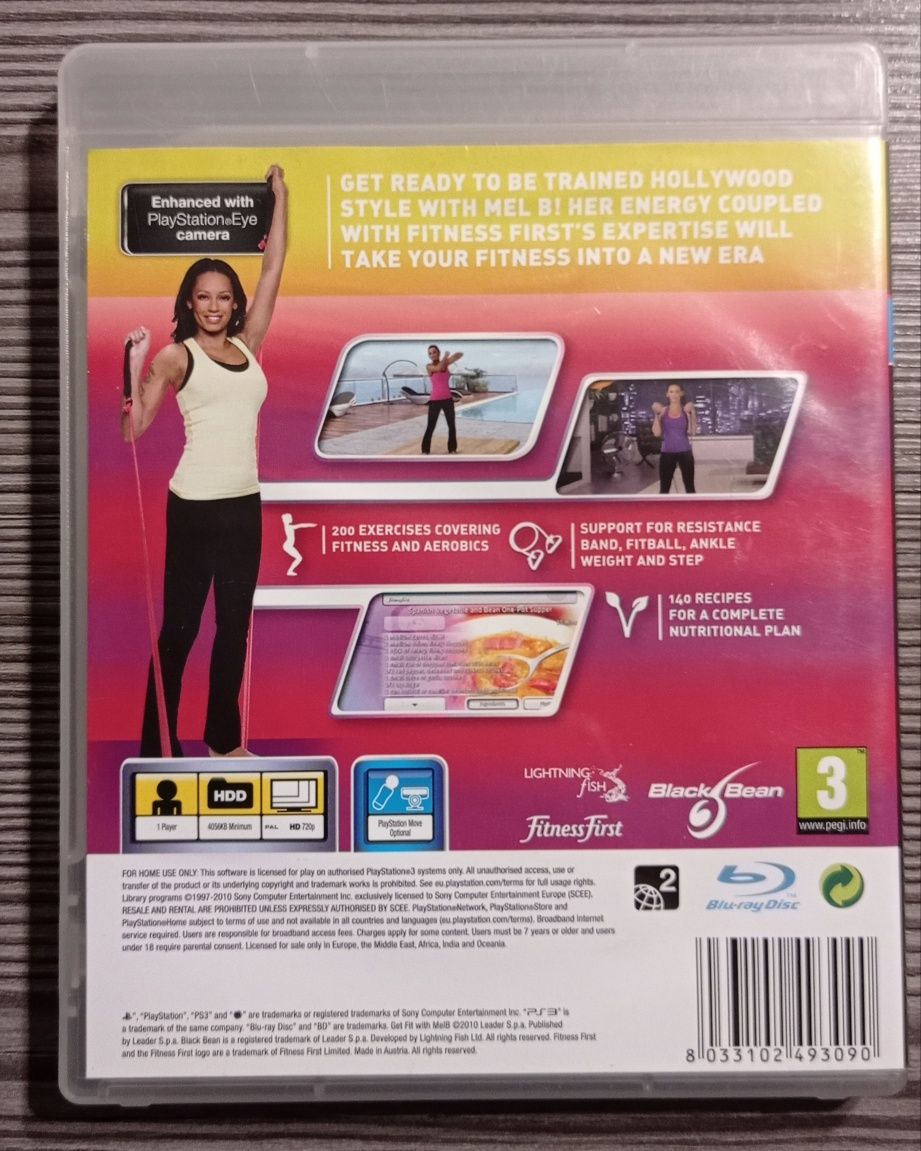 Get fit with Mel B PS3