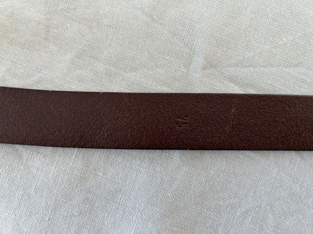 Cinto castanho da massimo dutti