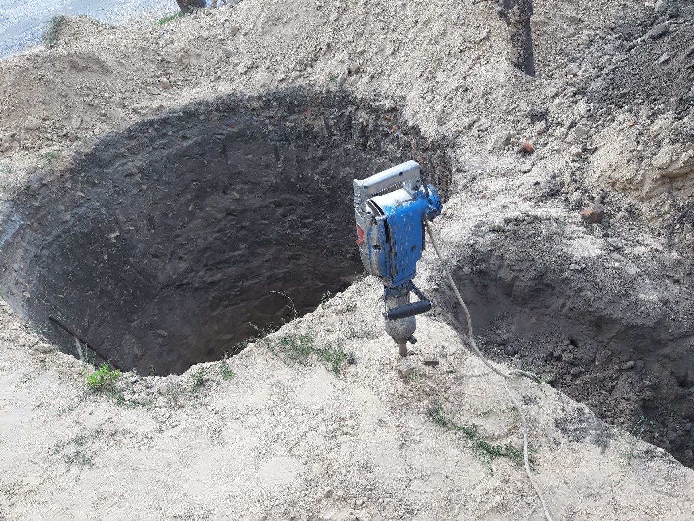 Земляные работы копка