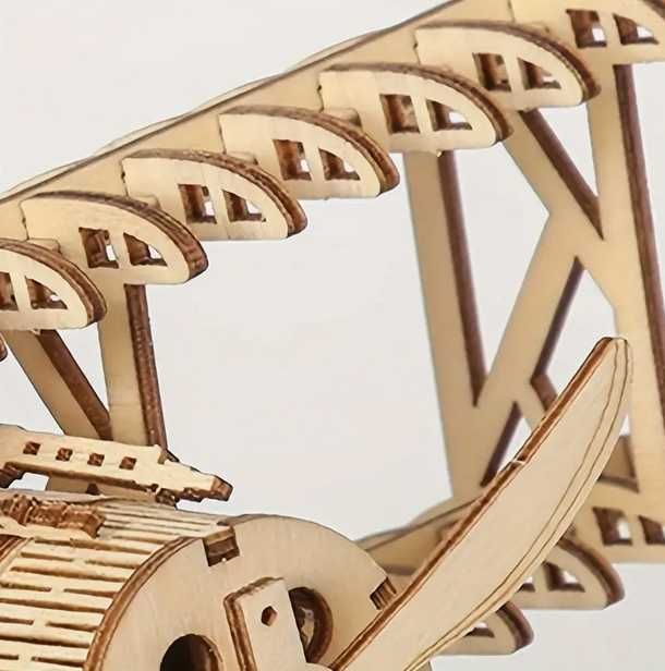 Drewniane Puzzle - 3D - SAMOLOT