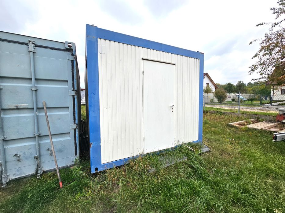 Kontener biurowy / budowlany / mieszkalny 3x6m – gotowy do użytku!