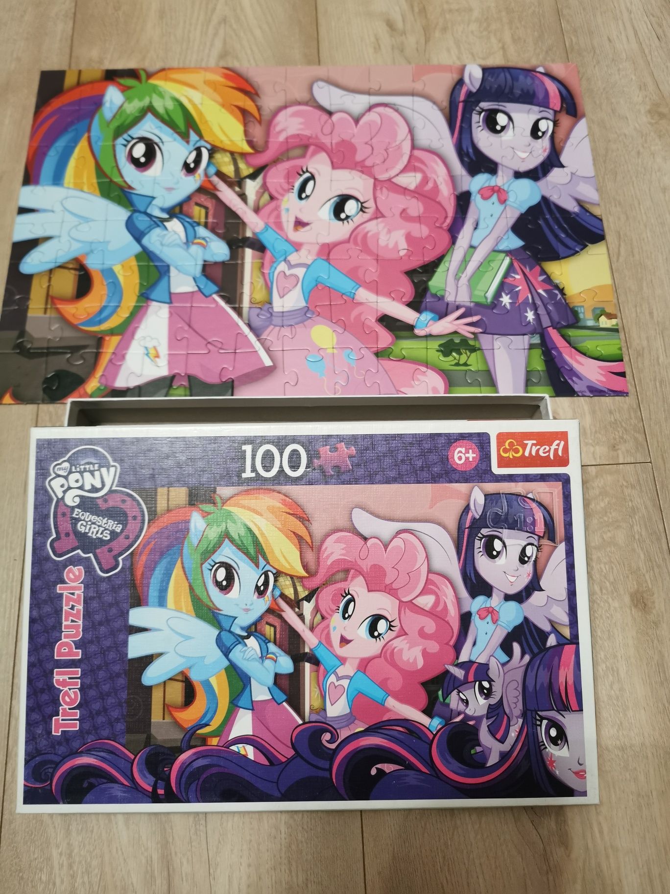 Puzzle my little pony equastria Girls 100 el Trefl