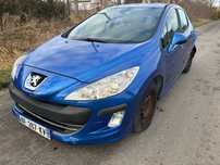 Peugeot 308 , 2009 rok, 1,6 Diesel 90 KM