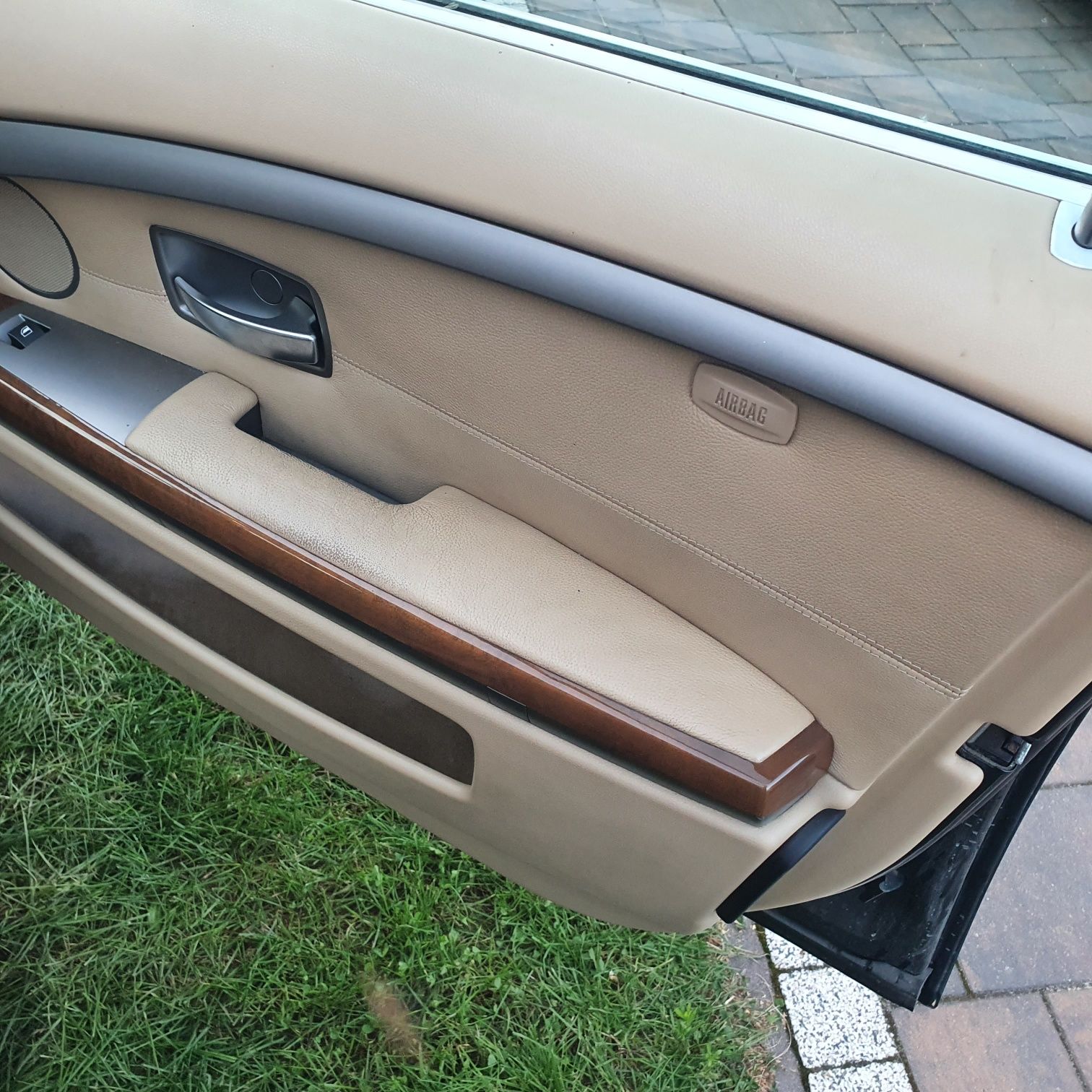 Fotele, fotel, kanapa boczki wnętrze e65 BMW  7