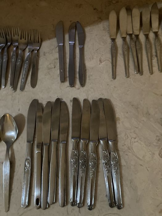 Talheres de inox- (63) - preço TOTAL 15 euros