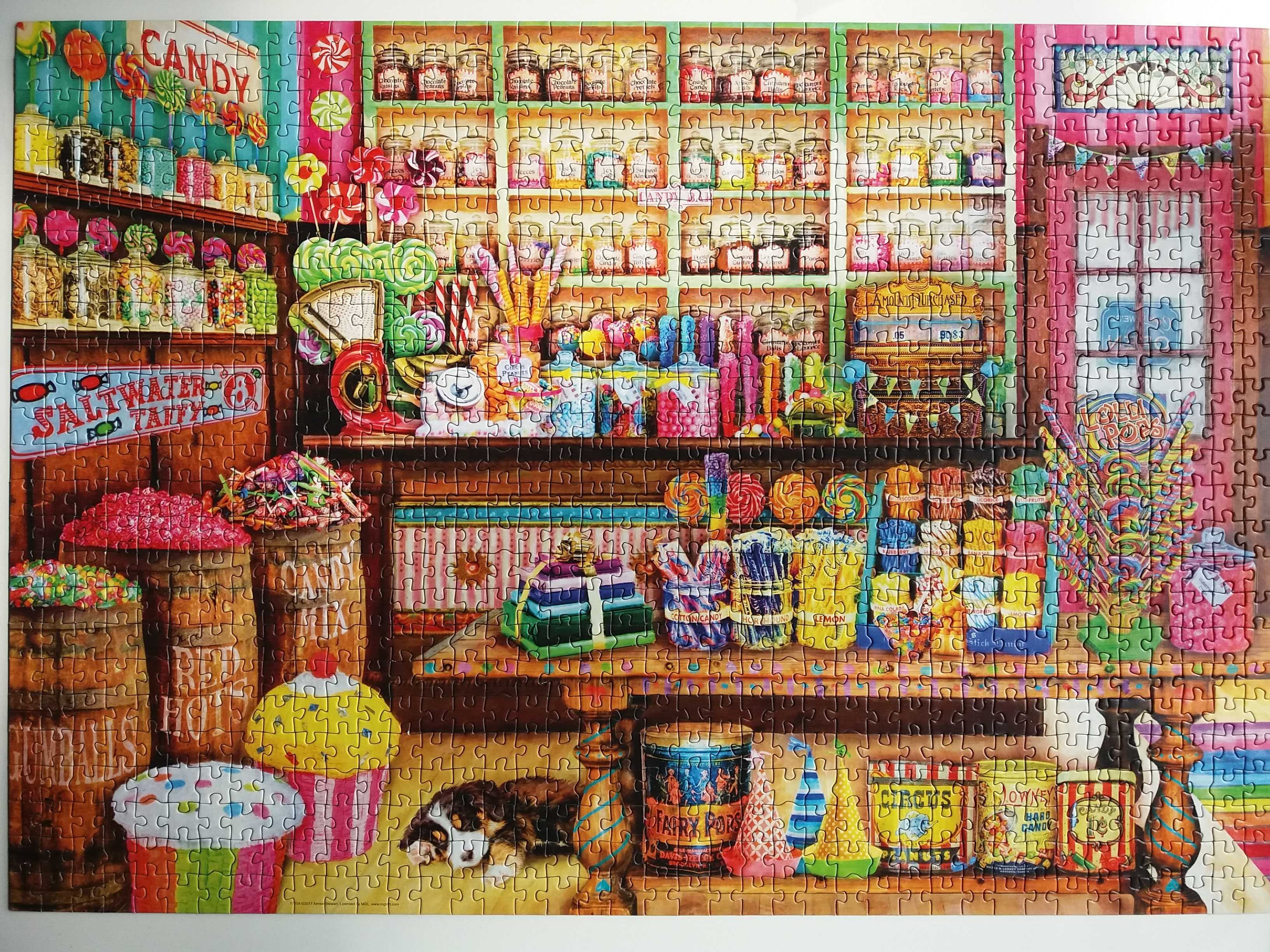 Puzzle Educa 1000 Candy Shop