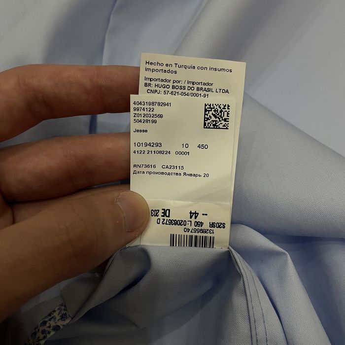 !СРОЧНО! Новоя рубашка Hugo Boss.L