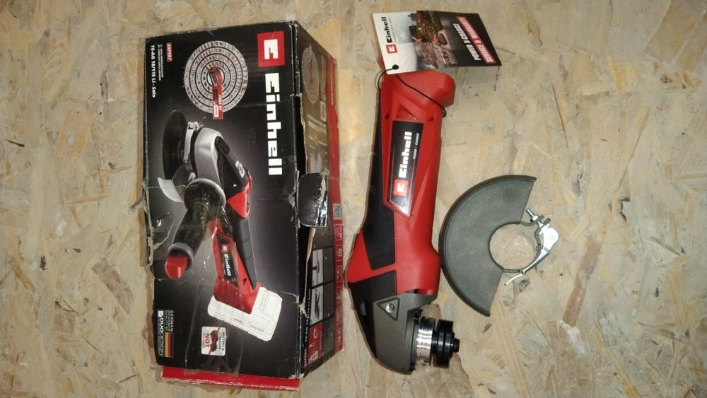 Болгарка акумуляторна Einhell TE-AG 18/115 Li