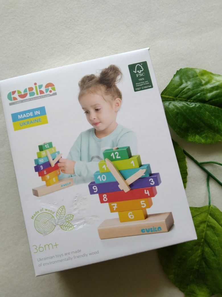 Klocki drewniane puzzle edukacyjne mata edukacyjna