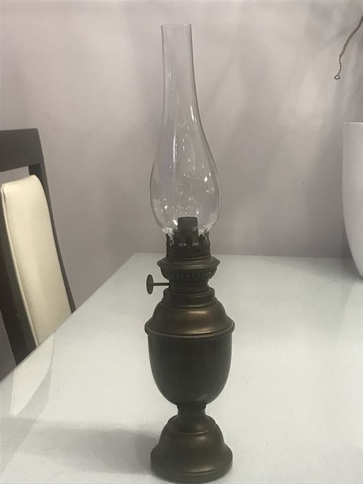 Lampa naftowa mosiądz