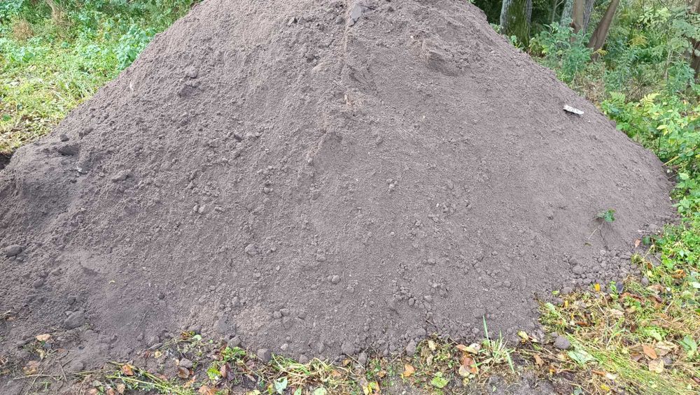 Ziemia na podwyższenie terenu, podniesienie działki