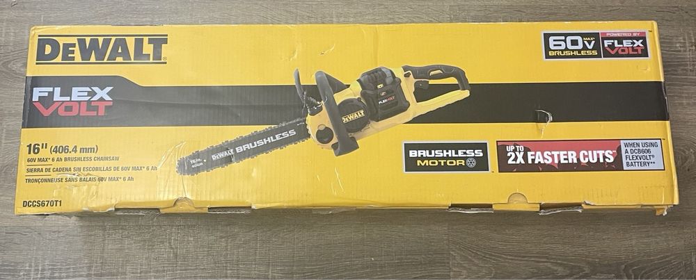 Dewalt DCCS670Т1 цепна пила