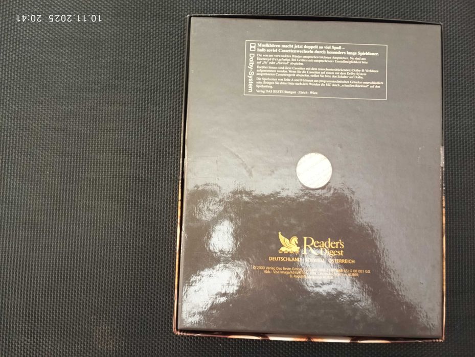 Kasety audio dla kolekcjonera 5 szt. komplet Andre Rieu itp.