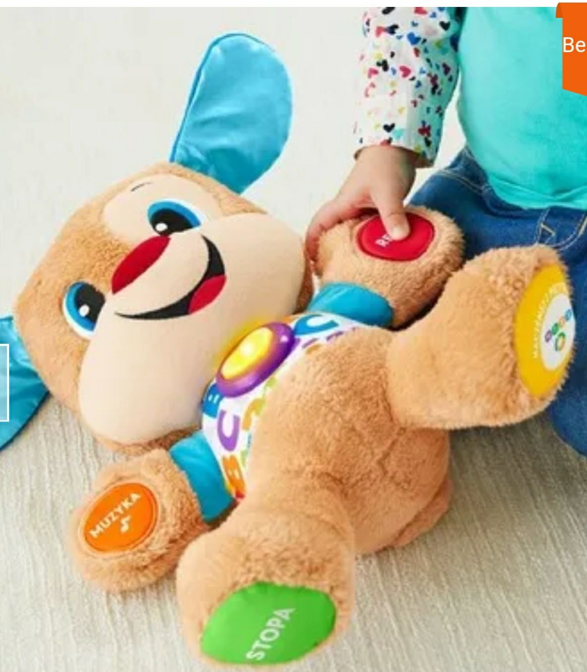 Fisher-Price, Szczeniaczek Uczniaczek "Poziomy Nauki", zabawka interak