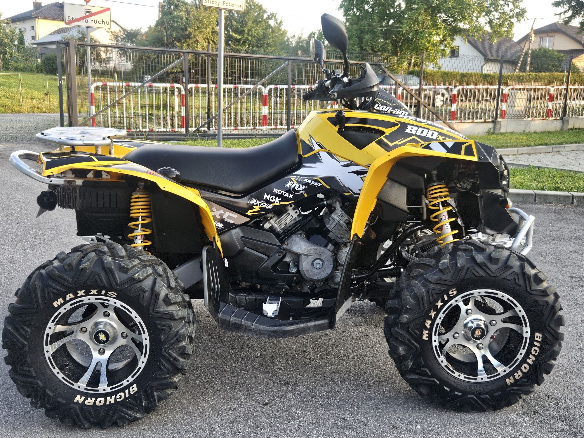 Can am renegade 800 Zadbany Mega Szeroki Doposażony Dokumenty quad