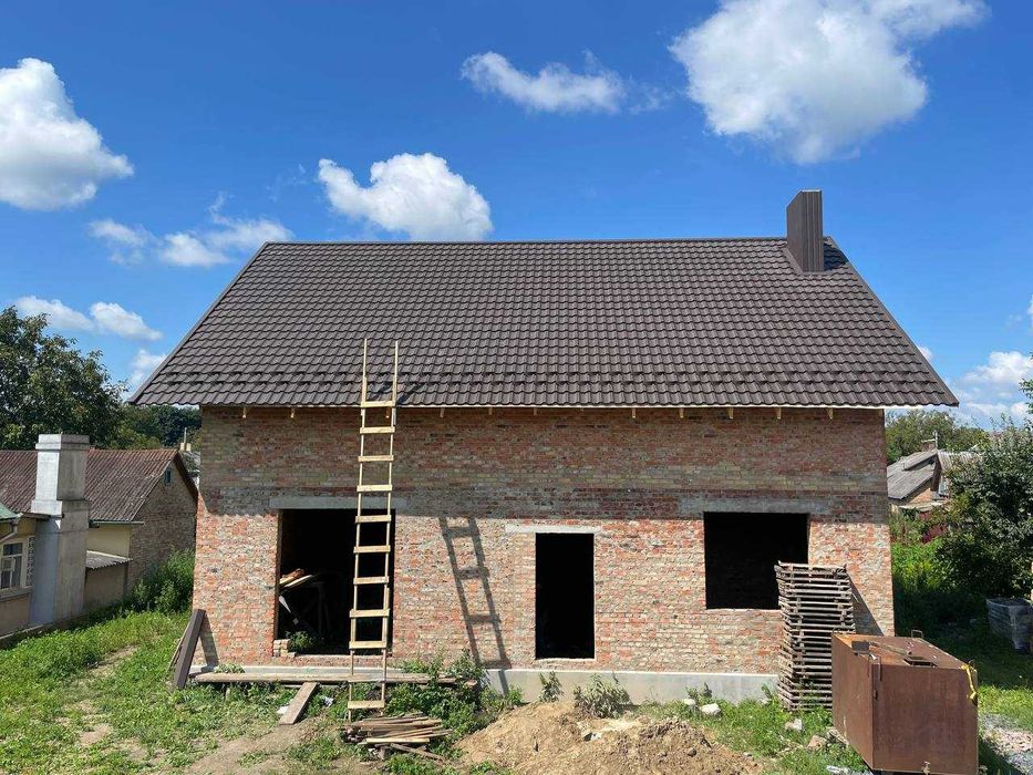 Монтаж даху Реставрація покрівлі Будівництво, зведення криші Демонтаж