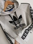Adidas bluza sportowa damska logowana bawełna S/M
