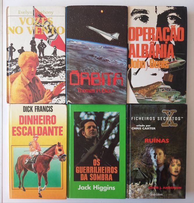Grupo de livros de ficção